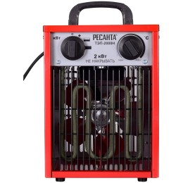 Тепловые пушки Ресанта ТЭП-2000Н 67/1/17 Тепловая электрическая пушка { 2000/1000 Вт, 220/230 В, 3.2 кг }